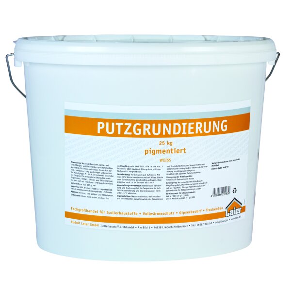 Putzgrundierung weiß, 7 kg
