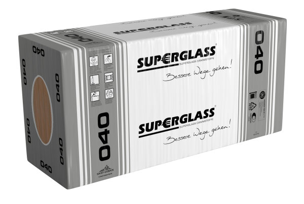 Superglass Trennwandplatte TW1 040, 50mm